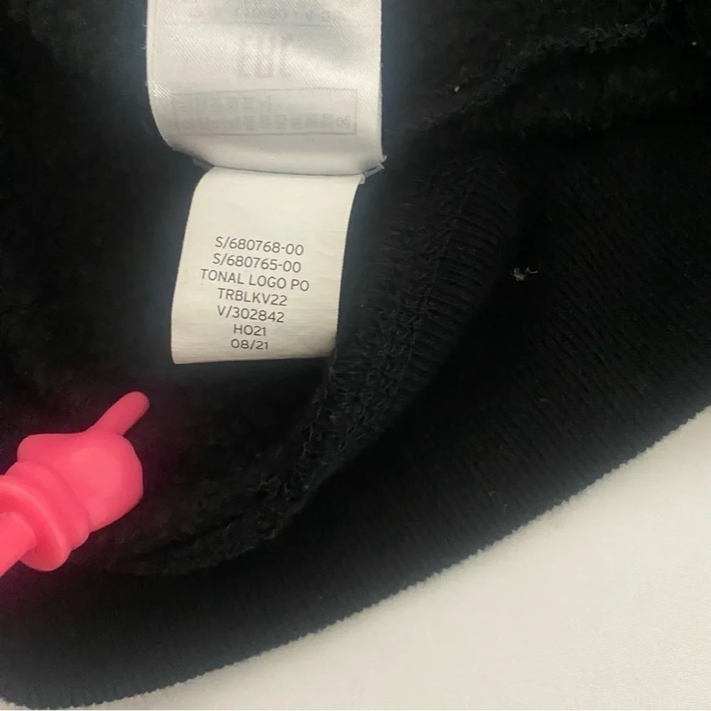 Gap Kids XS Black “Gap” Logo Hoodie EUC
